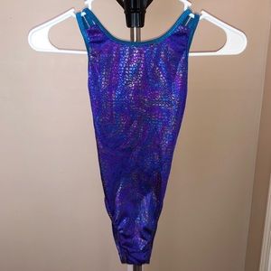 Gymnastics practice leotard